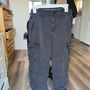 Womens Black Cargo Pants